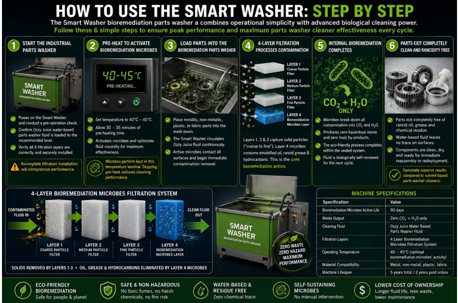 How to Use the Smart Washer: Step by Step Guide